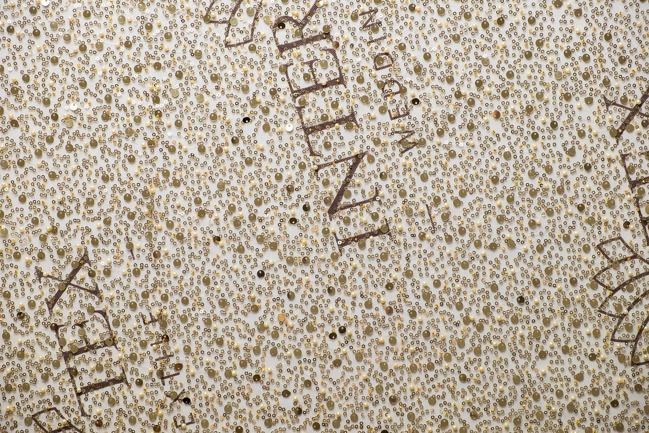 color lace fabric half width 377339